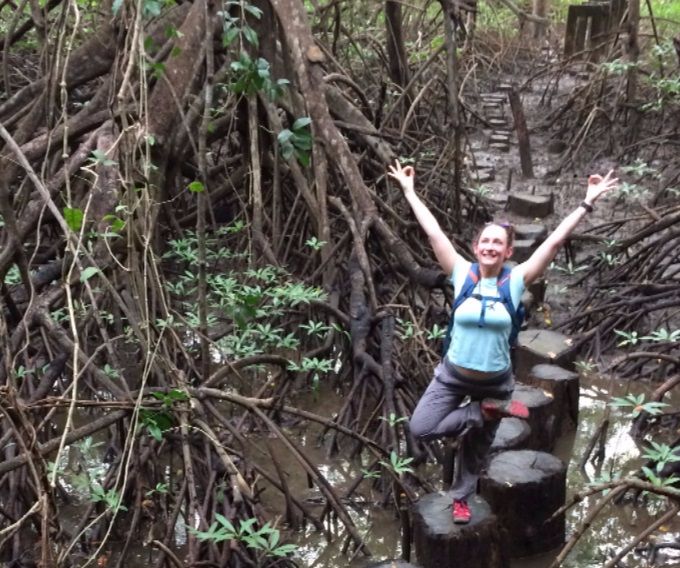 Yoga in the Biological Reserve of Nosara
Of course it is not a Yoga tour, but some people get caught by the spirit of the 200 year old mangroves.